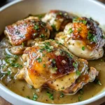 BBQ-Hähnchenschenkel aus der Heißluftfritteuse Rezept